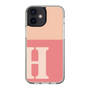 Slim Protection Case［ Original - initial two tone - H pink ］