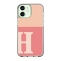 Slim Protection Case［ Original - initial two tone - H pink ］