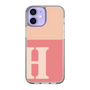 Slim Protection Case［ Original - initial two tone - H pink ］