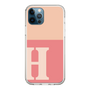 Slim Protection Case［ Original - initial two tone - H pink ］