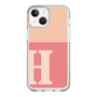 Slim Protection Case［ Original - initial two tone - H pink ］