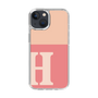 Slim Protection Case［ Original - initial two tone - H pink ］