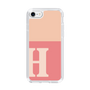 Slim Protection Case［ Original - initial two tone - H pink ］