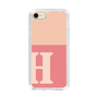 Slim Protection Case［ Original - initial two tone - H pink ］