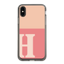 Slim Protection Case［ Original - initial two tone - H pink ］
