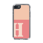 Slim Protection Case［ Original - initial two tone - H pink ］