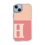 Slim Protection Case［ Original - initial two tone - H pink ］