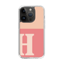 Slim Protection Case［ Original - initial two tone - H pink ］