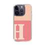Slim Protection Case［ Original - initial two tone - H pink ］