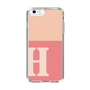 Slim Protection Case［ Original - initial two tone - H pink ］