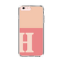 Slim Protection Case［ Original - initial two tone - H pink ］
