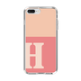 Slim Protection Case［ Original - initial two tone - H pink ］