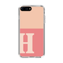 Slim Protection Case［ Original - initial two tone - H pink ］