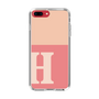 Slim Protection Case［ Original - initial two tone - H pink ］