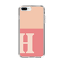 Slim Protection Case［ Original - initial two tone - H pink ］
