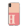 Slim Protection Case［ Original - initial two tone - H pink ］
