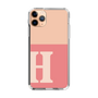 Slim Protection Case［ Original - initial two tone - H pink ］