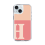Slim Protection Case［ Original - initial two tone - H pink ］