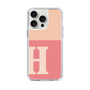Slim Protection Case［ Original - initial two tone - H pink ］