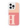 Slim Protection Case［ オリジナル - initial two tone - H pink ］