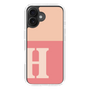 Slim Protection Case［ オリジナル - initial two tone - H pink ］