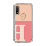 Slim Protection Case［ Original - initial two tone - H pink ］
