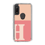 Slim Protection Case［ Original - initial two tone - H pink ］