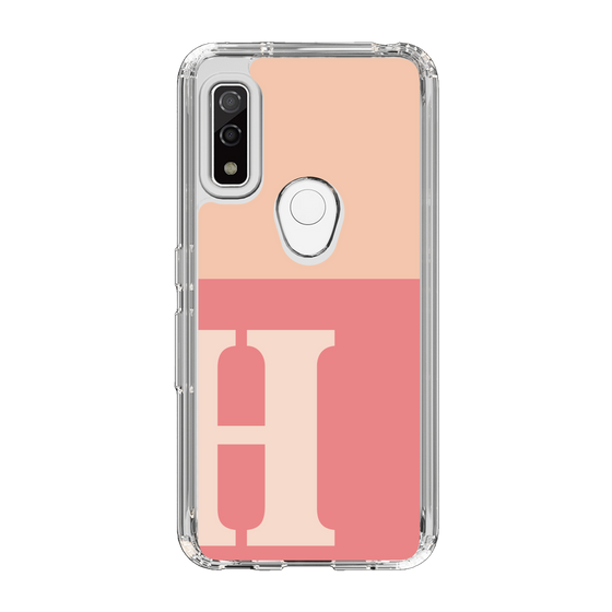 Slim Protection Case［ Original - initial two tone - H pink ］