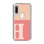 Slim Protection Case［ Original - initial two tone - H pink ］