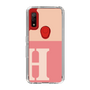 Slim Protection Case［ Original - initial two tone - H pink ］