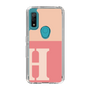 Slim Protection Case［ Original - initial two tone - H pink ］