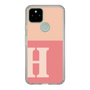 Slim Protection Case［ Original - initial two tone - H pink ］