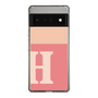 Slim Protection Case［ Original - initial two tone - H pink ］
