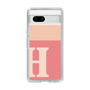 Slim Protection Case［ Original - initial two tone - H pink ］