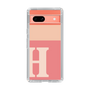 Slim Protection Case［ Original - initial two tone - H pink ］