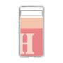 Slim Protection Case［ Original - initial two tone - H pink ］