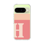Slim Protection Case［ Original - initial two tone - H pink ］