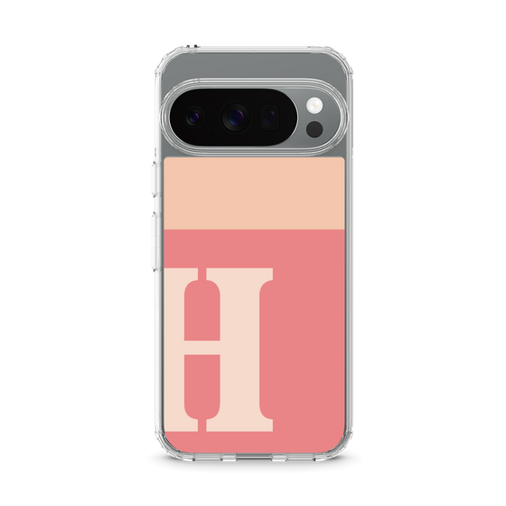 Slim Protection Case［ Original - initial two tone - H pink ］