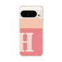 Slim Protection Case［ Original - initial two tone - H pink ］