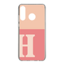 Slim Protection Case［ Original - initial two tone - H pink ］
