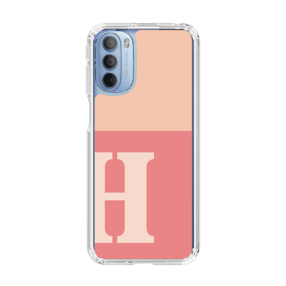 Slim Protection Case［ Original - initial two tone - H pink ］