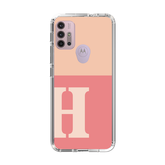 Slim Protection Case［ Original - initial two tone - H pink ］