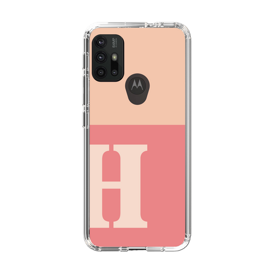 Slim Protection Case［ Original - initial two tone - H pink ］