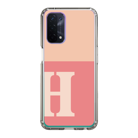 Slim Protection Case［ Original - initial two tone - H pink ］