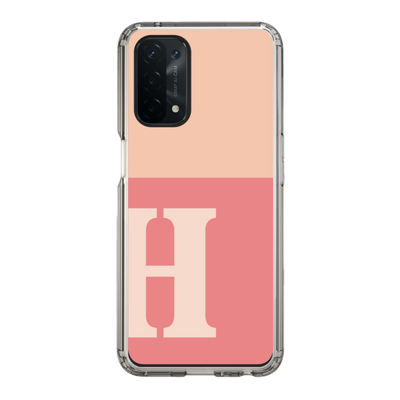 Slim Protection Case［ Original - initial two tone - H pink ］