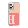 Slim Protection Case［ オリジナル - initial two tone - H pink ］