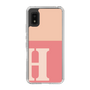 Slim Protection Case［ Original - initial two tone - H pink ］