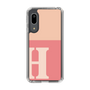 Slim Protection Case［ Original - initial two tone - H pink ］