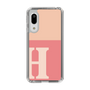 Slim Protection Case［ Original - initial two tone - H pink ］