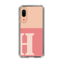 Slim Protection Case［ Original - initial two tone - H pink ］